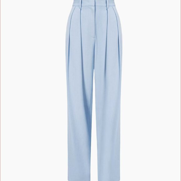 StaudLuisa Pleated Wide-Leg Pants
